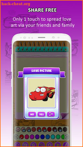 lightning Cars Coloring Pages Book screenshot