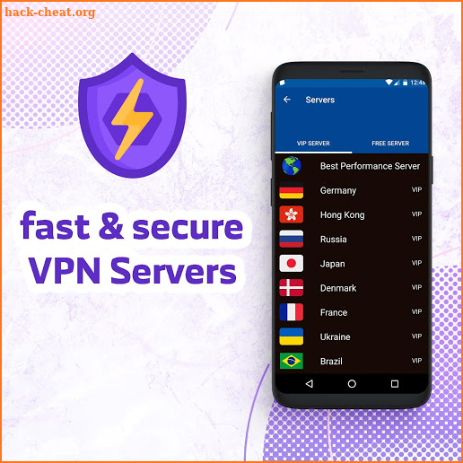 Lightning VPN - A Fast , Unlimited, Free VPN Proxy screenshot