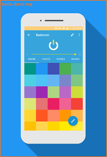 Lights Philips Hue screenshot