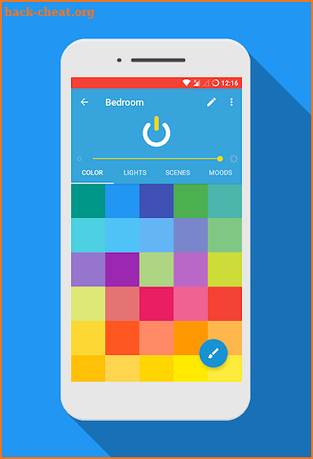 Lights Philips Hue screenshot