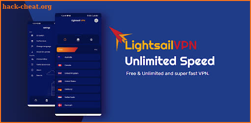 Lightsail VPN - LightSail Unblock Website VPN screenshot