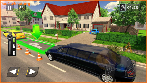 Limousine Car Driving Real Parking screenshot