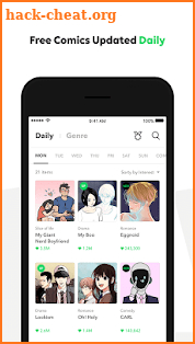 LINE WEBTOON - Free Comics screenshot