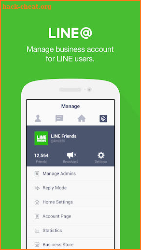 LINE@App (LINEat) screenshot