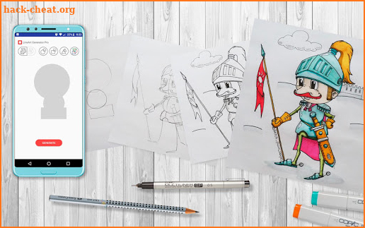 LineArt Generator Pro - ideas for drawing screenshot