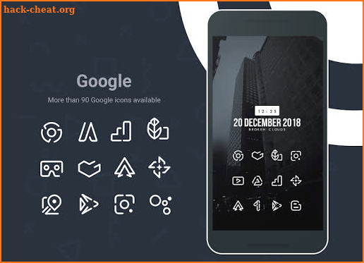 Linebit Light - Icon Pack screenshot