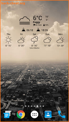 Lines Weather Icons Set for Chronus screenshot