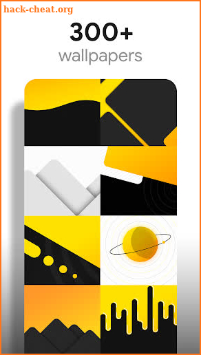 Lines Yellow - Icon Pack screenshot