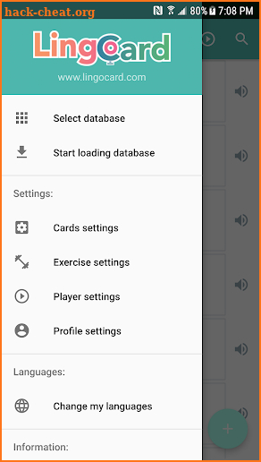 LingoCard screenshot