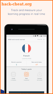 Lingvist: learn a language – fast screenshot