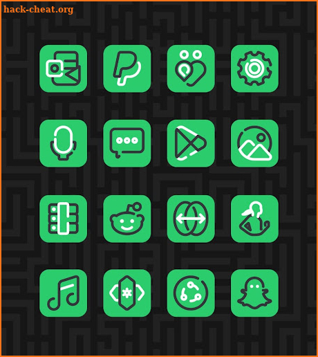 Linios Green - Icon Pack screenshot