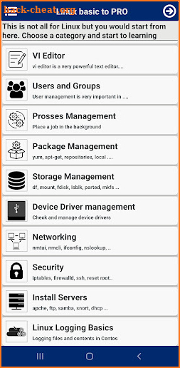 Linux basic to PRO screenshot