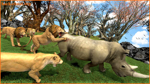 Lion Family Game - Animal Sim screenshot