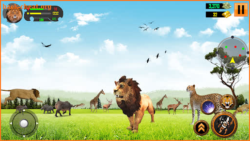 Lion Family Simulator Games screenshot