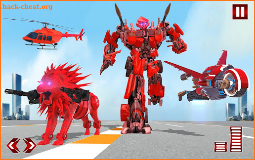 Lion Robot Transformation War: Car Robot Games screenshot