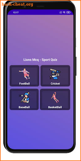 Lions Mcq - Sports Quiz screenshot