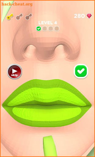 Lip Art 3D: Coloring Art Lip screenshot