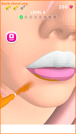 Lip Art 3D Paint Game - New PixelArt Coloring screenshot