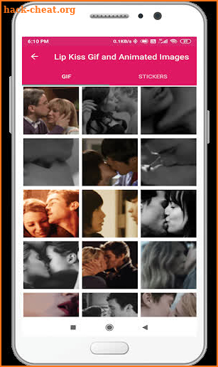 Lip Kiss Gif and Animated Images screenshot