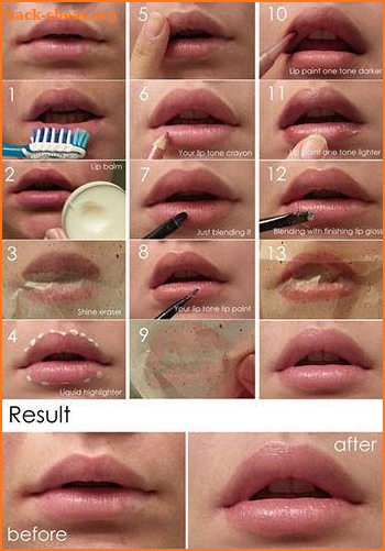 Lips Makeup Tutorial screenshot