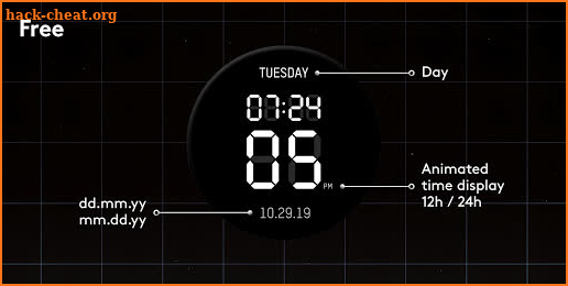 Liquid Premium Watch Face screenshot