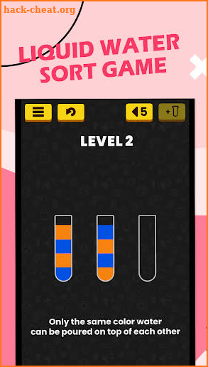 Liquid sort puzzle - Water sort puzzle games free screenshot