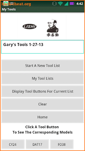 Lishi 2 in 1 Ref Guide 2012 US screenshot