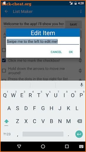 List Maker screenshot