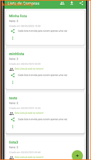 Lista de Compras screenshot