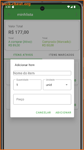 Lista de Compras screenshot