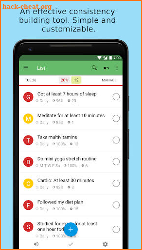 List:Daily Checklist screenshot