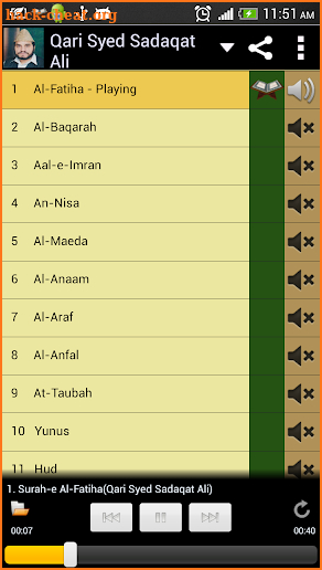Listen Quran - Audio Quran screenshot