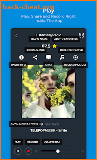 Listen2MyRadio screenshot