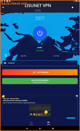 lisunet vpn screenshot