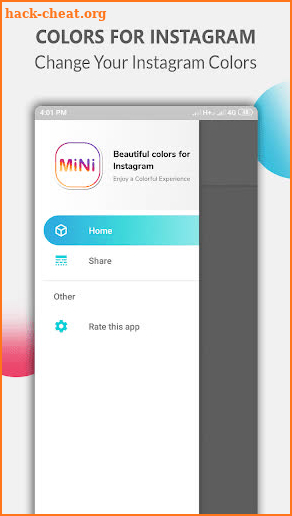 Lite For Instagram Mini Insta Colors screenshot