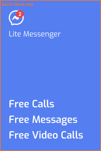 Lite Messenger - Free Messages, Calls & Video Chat screenshot