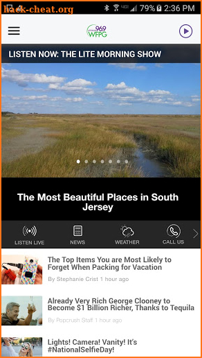 Lite Rock 96.9 - South Jersey (WFPG) screenshot