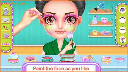 Little Baby Girl Makeover Beauty Shop screenshot