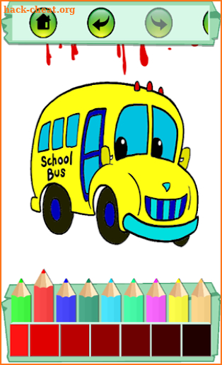 Little Bus Toyo Coloring Book for Kids and Family screenshot