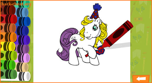 Little Coloring Books Pony Unicorn screenshot