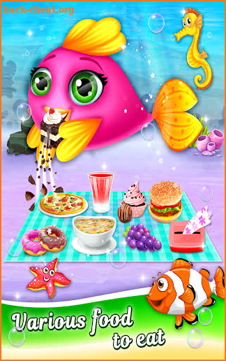 Little Fish Care & Dress-up game screenshot