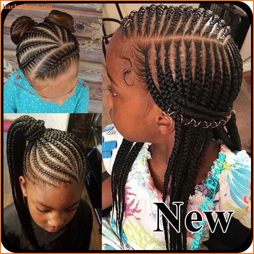 Little Girl Braids Hairstyles screenshot