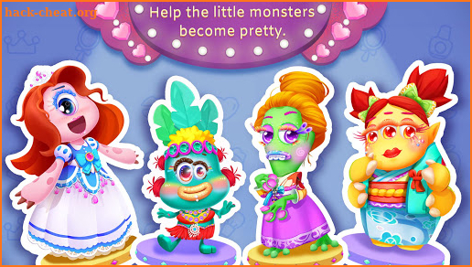 Little Monster's Makeup Game screenshot