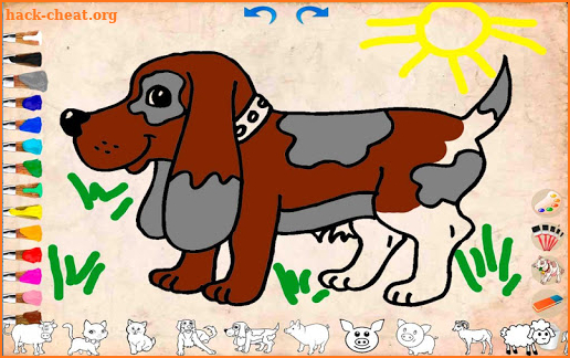 Little Painter. Draw animals screenshot