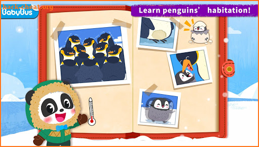 Little Panda’s Penguin Run screenshot