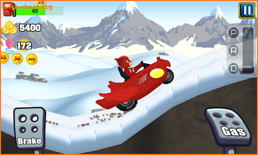 Little Pj Hero Hill Racing Masks screenshot