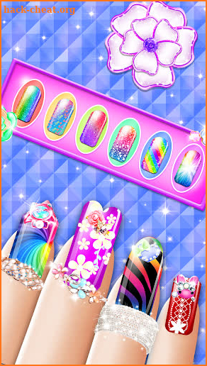 Little Princess Nail Art Salon Makeup Kids screenshot