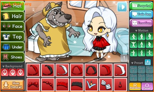 Little Red Riding Hood Pretty Girl screenshot