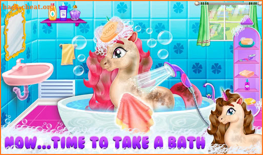 Little Unicorn Care and Makeup - Baby Pony Caring screenshot