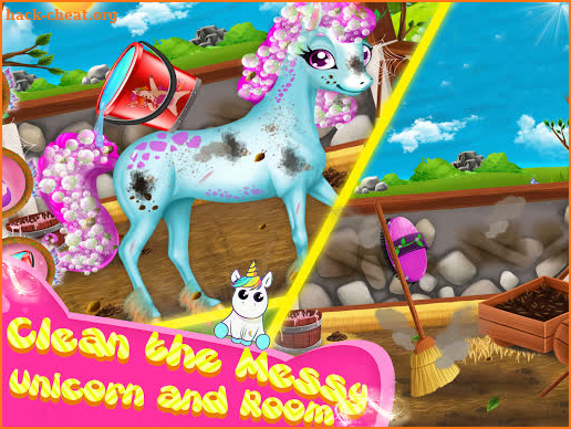 Little Unicorn Care Baby Pony Pet screenshot